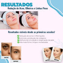 DermalGlow HF: Bastão de Alta Frequência com Eletrodos Neon Argônio Rosto & Cabelo