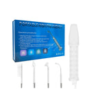 DermalGlow HF: Bastão de Alta Frequência com Eletrodos Neon Argônio Rosto & Cabelo